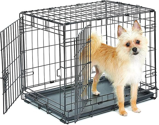 Midwest Homes for Pets 24-Inch New World Crate for Small Breeds, 12-20 lbs by NewWorldPetProducts