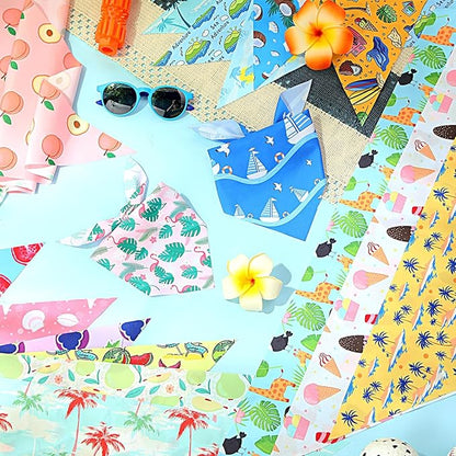 Huhumy 100 Pcs Dog Bandanas - Image 3