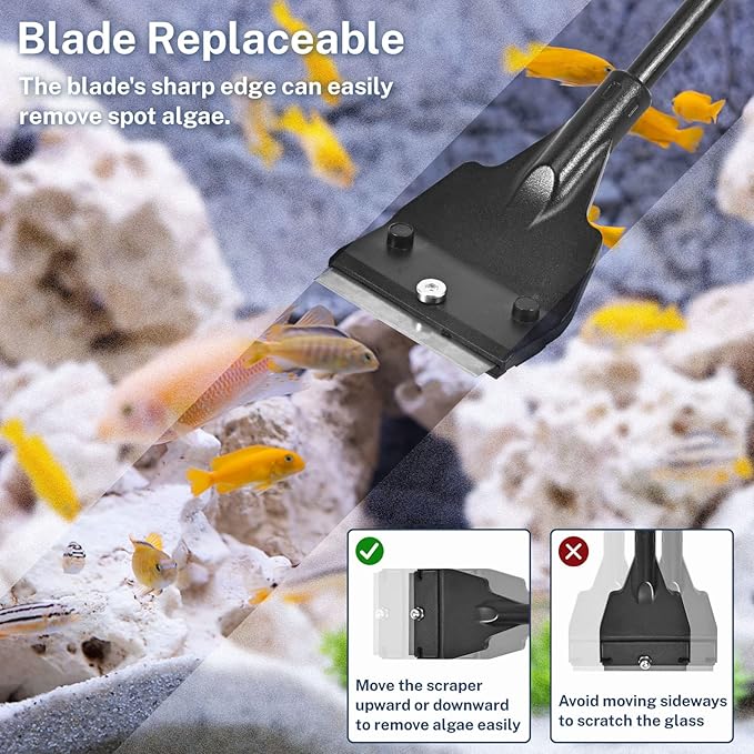 Olaismln Fish Tank Scraper Cleaner - Image 2