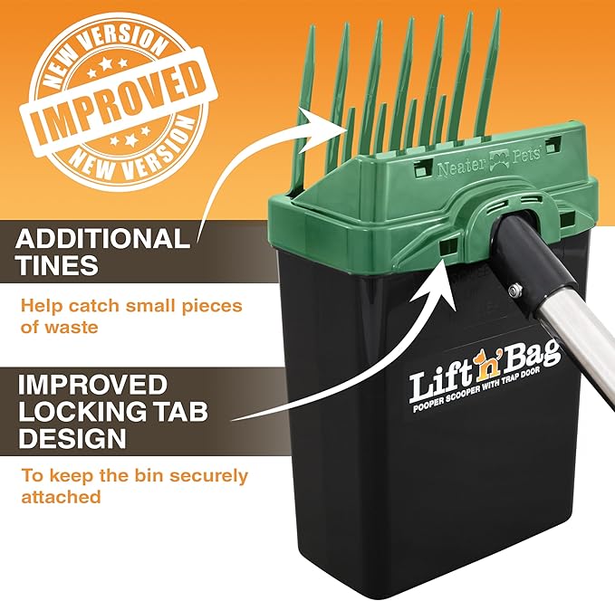 Neater Pet Brands Lift N’ Bag 2.0 Dog Pooper Scooper - Image 7