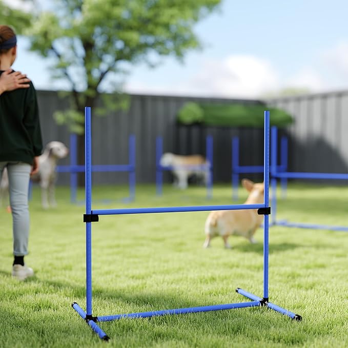 Pawhut Large Size Dog Agility Training Equipment 6KG Gross Wight, Obstacle - Image 9