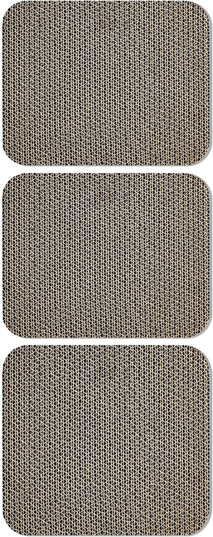 Scratcher Replacement Pads Cat Scratching Board L Shaped Cat Scratcher 3-Piece - Image 5