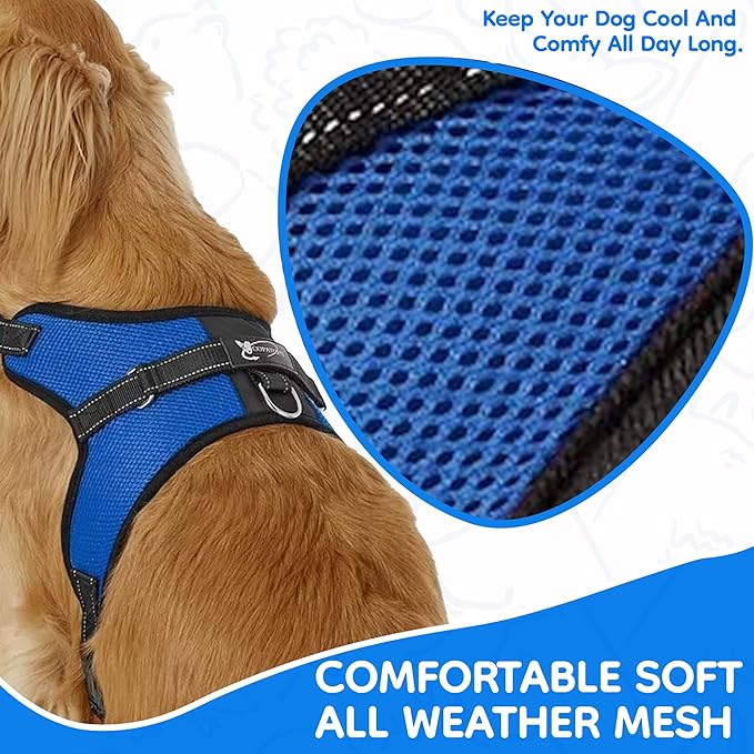 No Pull Reflective Adjustable Dog Harness - Image 3