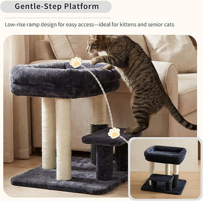 Heybly Cat Scratching Post, Small Cat Tree Tower - Image 5