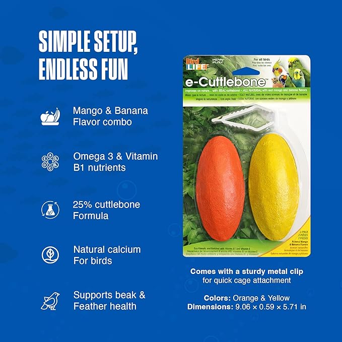 Penn-Plax Bird-Life E-Cuttlebone Flavored, 1 Pack - Image 4