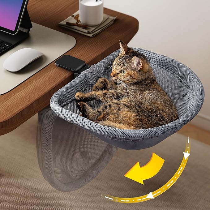 JUNSPOW Cat Desk Bed by JUNSPOW
