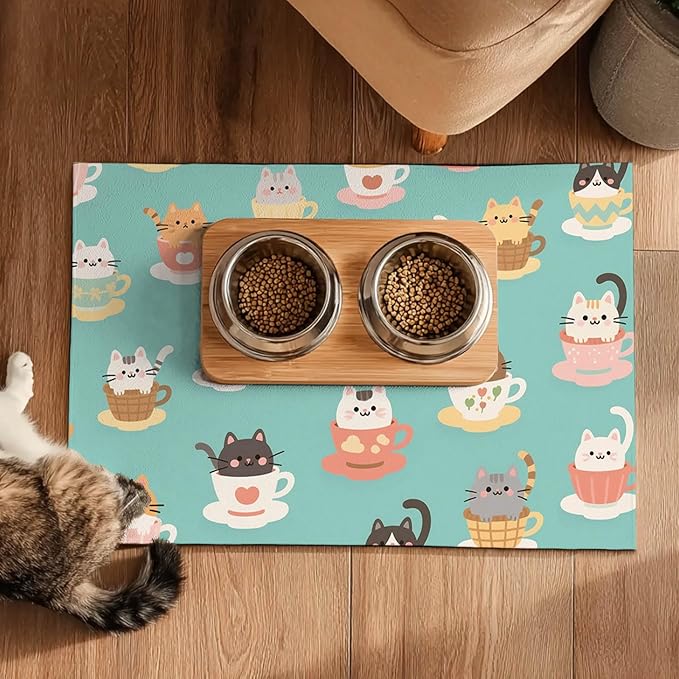HOMETITUTE Pet Food Mat Non-Slip Mat - Image 5
