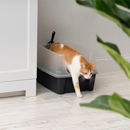 IRIS USA Cat Litter Box Large Open Top - Image 5