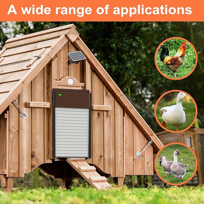 Automatic Chicken Coop Door Solar Powered - Image 5
