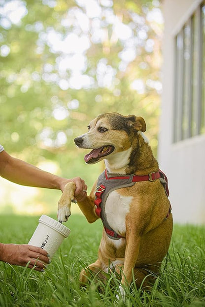 Dexas MudBuster Portable Dog Paw Cleaner, Bright White Special Edition - Image 5