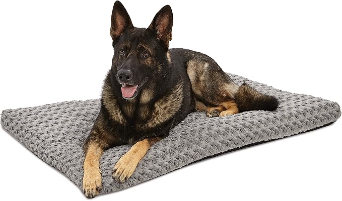 MidWest Homes for Pets XL QuietTime Deluxe Gray Ombré Swirl Plush Pet Bed by MidWestHomesForPets
