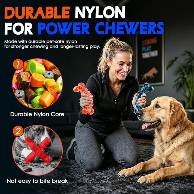 WOWBALA Dog Toys for Aggressive Chewers - Image 3