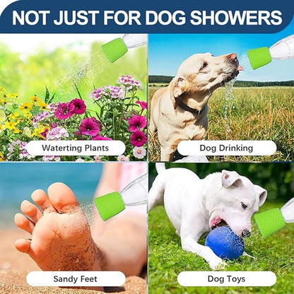Portable Outdoor Shower for Dogs Bottle Attachment Outdoor Sprayer Accessory - Image 9