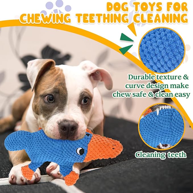 Vitscan Squeaky Dog Toys for Aggressive Chewers Large Breed, Large Dog Toys for - Image 4