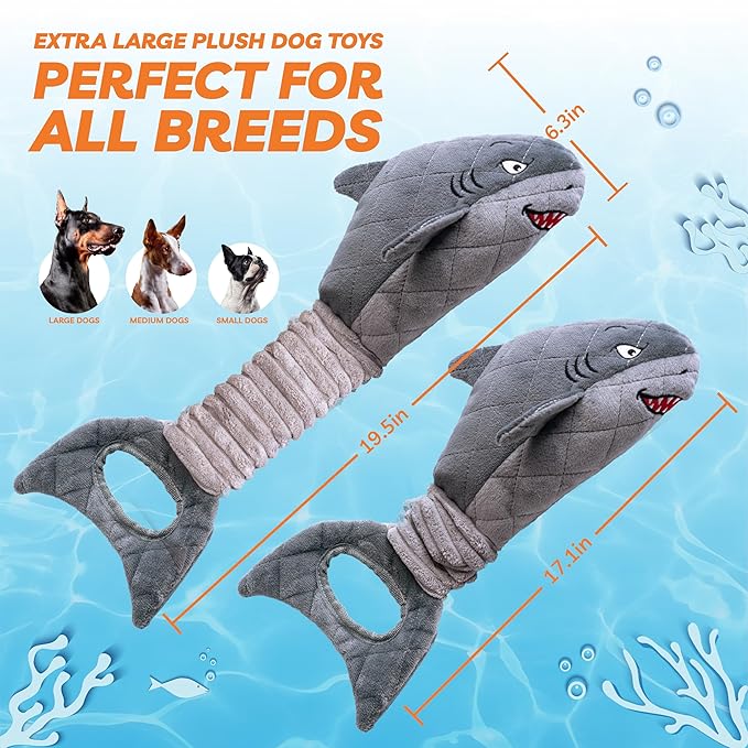 Dog Toys for Small Dogs, Squeaky Tough Dog Toys for Aggressive Chewers - Image 6