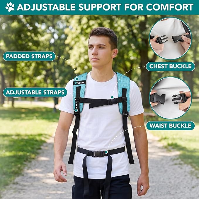 PetAmi Expandable Dog Backpack Carrier - Image 6