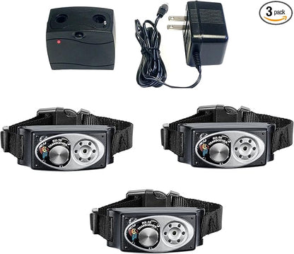 MS-5 Rechargeable Automatic Pet Door Collar 3-Pack, Genuine High Tech Pet Brand by HighTechPet