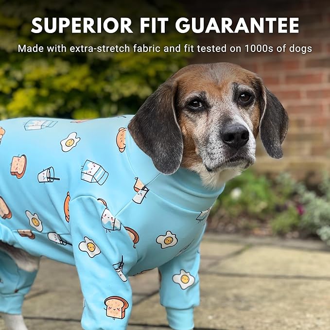 Spark Paws Dog Pajama, Dog Recovery Suit Male, Ultra-Soft and 4-Way Stretch - Image 4