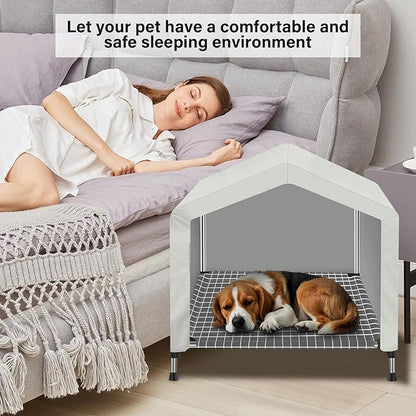 Elevated Dog House for Outdoor or Indoor - Image 2
