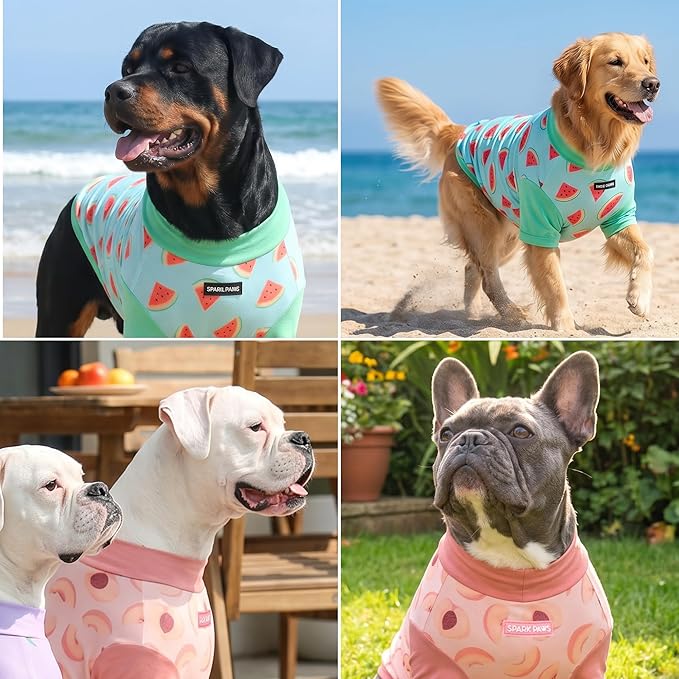 Spark Paws Sunblock Dog T-Shirt, SPF30 Protection, Lightweight Breathable Quick - Image 6