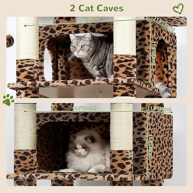 Globlazer XXL Giant Cat Tree, 83 Inch Heavy Duty Tall Cat Tower - Image 2