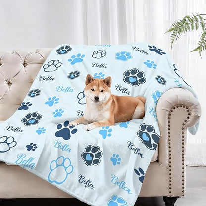 Personalized Pet Blanket with Photo & Name – Custom Dog Blankets - Image 2