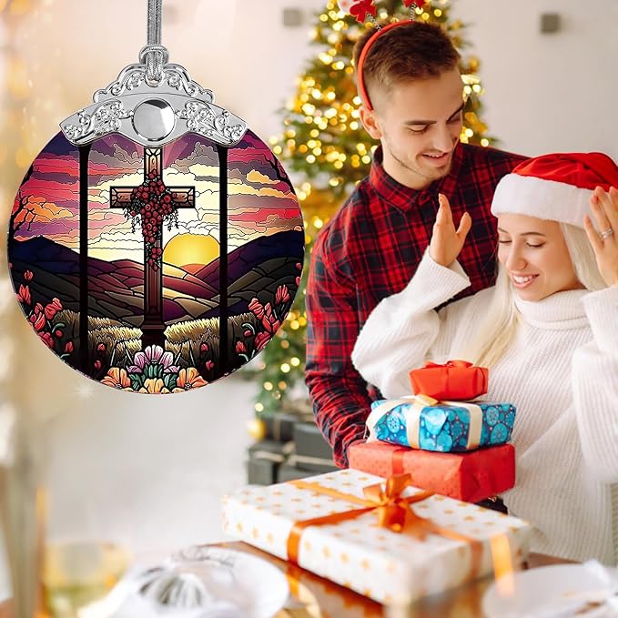 Jocidea Cross Christmas Ornament - Image 7