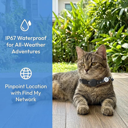 Cat Tracker with QR Code GPS Collar - Image 2