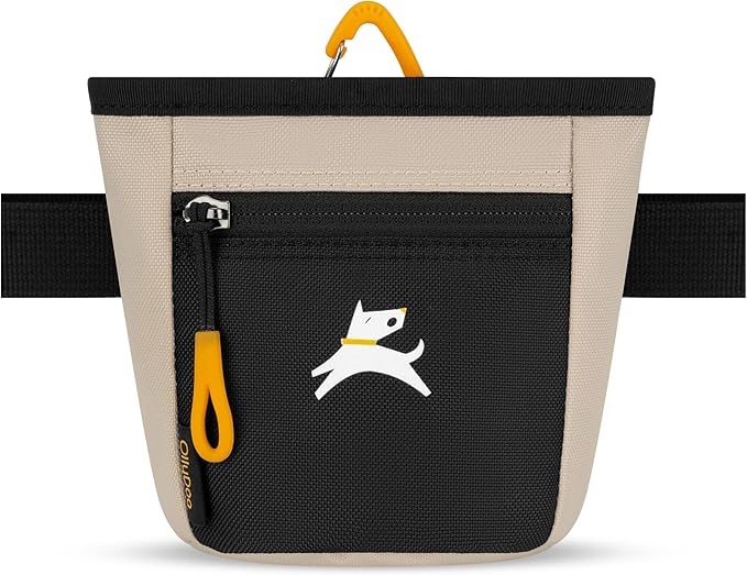 OllyDog Goodie Treat Bag, Dog Treat Pouch, Waist Belt Clip by OllyDog