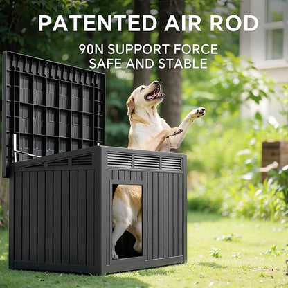 VIXZEN Dog House Indoor Outdoor, Waterproof Dog House - Image 4