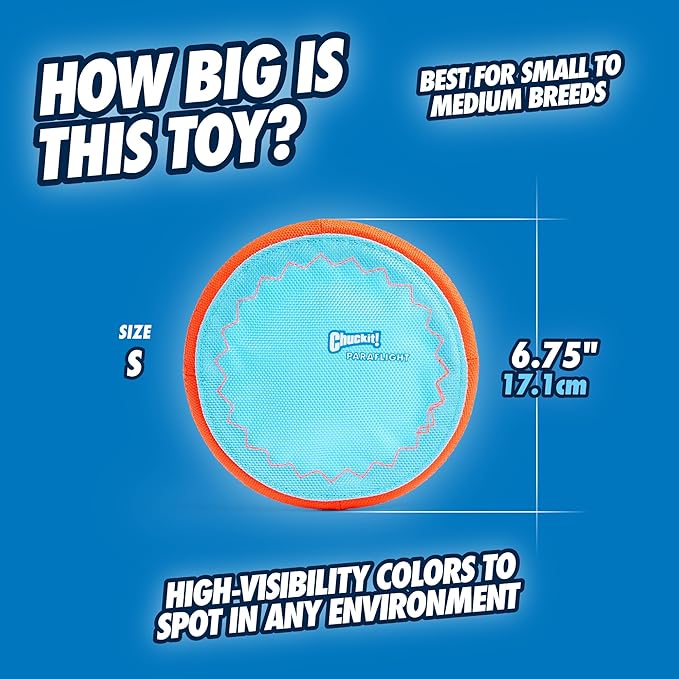 Chuckit! Paraflight Flying Disc Dog Toy - Image 4