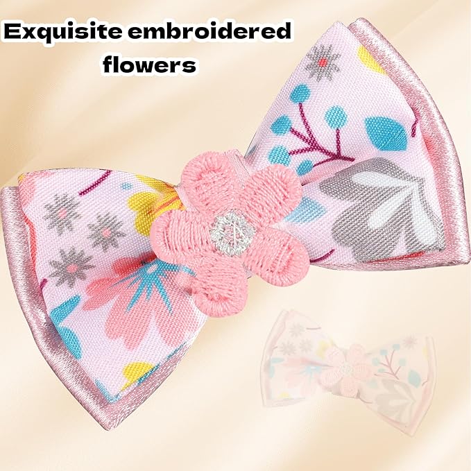 Cat Collar Breakaway, HYQHYX Floral Kitten Collar - Image 6