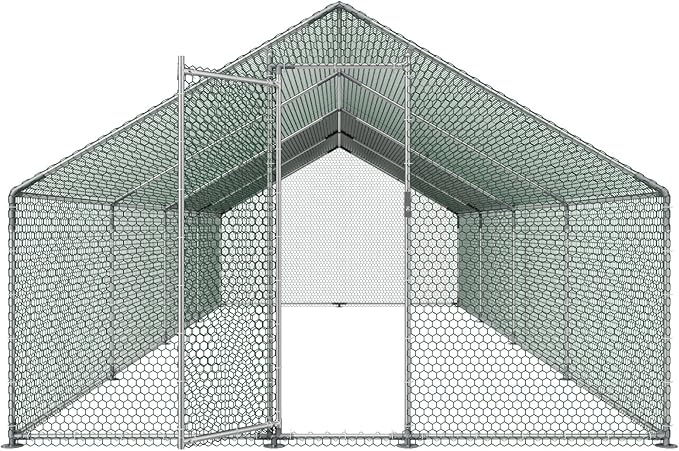VEVOR Large Metal Chicken Coop - Image 9