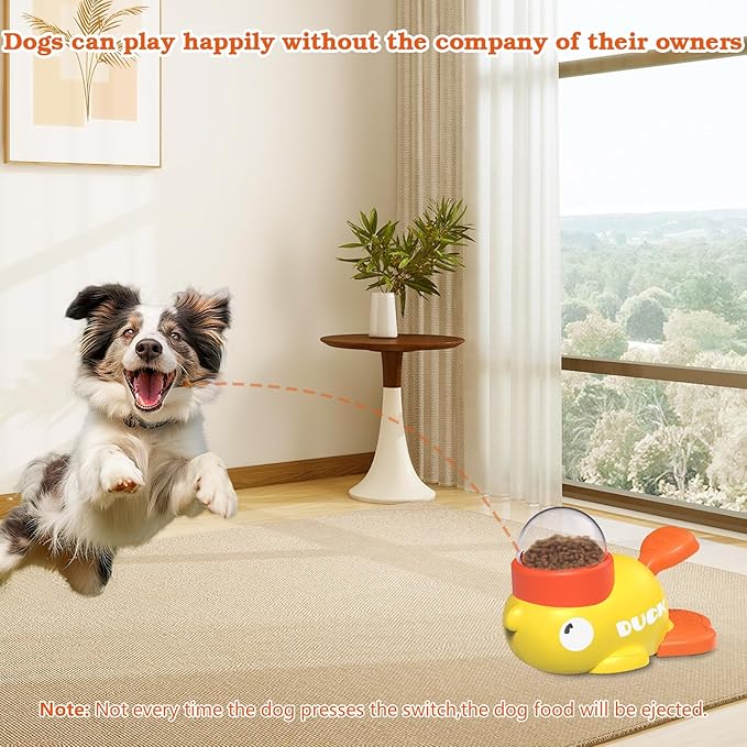 Dog Interactive Treat Dispenser Toy, Food Puzzle Slow Feeder - Image 5