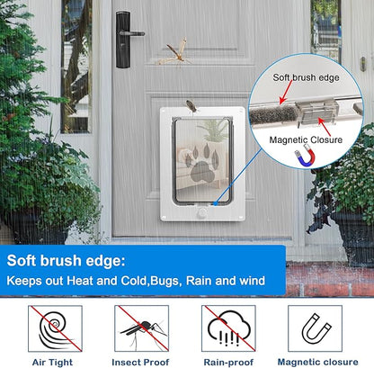 CEESC Dog Door for Pets Up to 20 lb, Weatherproof Pet Door for Cats and Dogs - Image 3