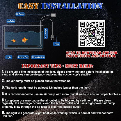 Smart App-Controlled LED Aquarium Light - Image 6