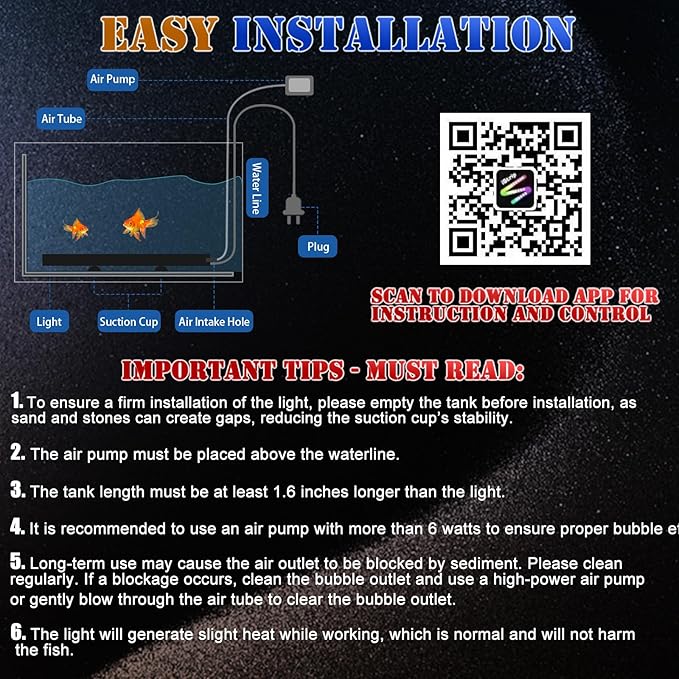 Smart App-Controlled LED Aquarium Light - Image 6