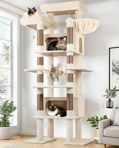 Globlazer XXL Giant Cat Tree, 83 Inch Heavy Duty Tall Cat Tower by Globlazer