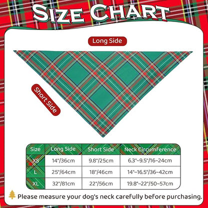 Christmas Dog Bandanas 2 Pack, Holiday Dog Bandanas - Image 7
