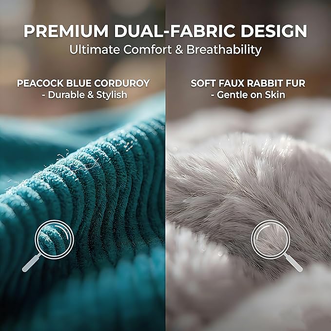 Washable Medium Dog Bed Medium Size Dog, Rectangle Dog Beds - Image 3