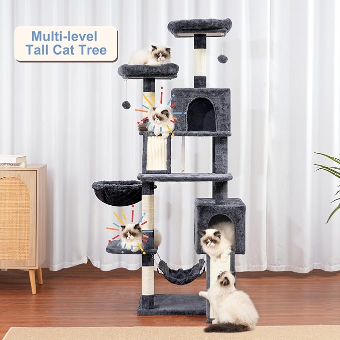 Gitelsnour Cat Tree for Indoor Cats, Sturdy Cat Tree House - Image 8