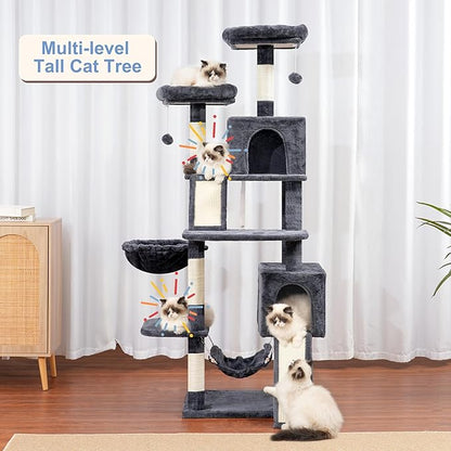 Gitelsnour Cat Tree for Indoor Cats, Sturdy Cat Tree House - Image 8
