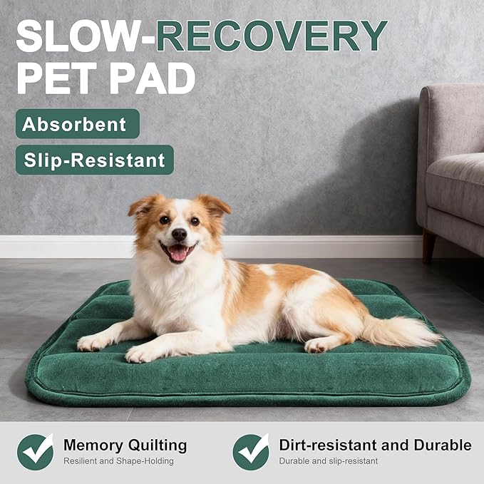 Dog Bed Mat, Reversible Dog Crate Pad - Image 7