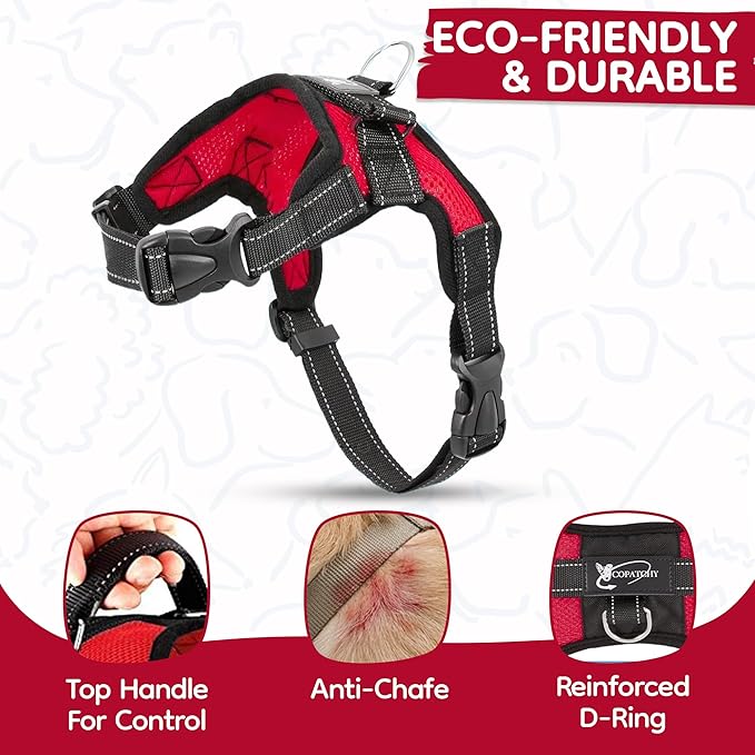 No Pull Reflective Adjustable Dog Harness - Image 4