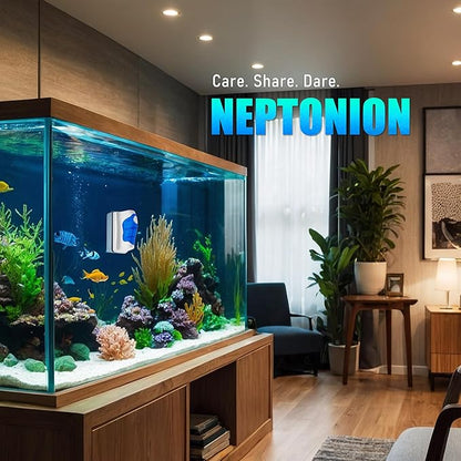 Magnetic Aquarium Fish Tank Glass Algae Scrapers Glass Cleaner Scrubber Clean L - Image 8