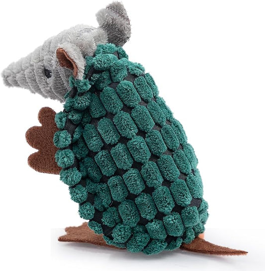 Hollypet Plush Dog Squeaky Toy Stuffed Armadillo Animal Pet Puppy Chew Toys by Hollypet