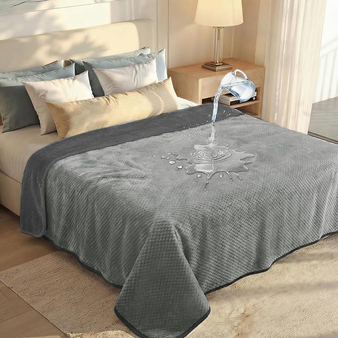 Luciphia Waterproof Blanket for Large Dog Ultra-Soft & Calming Pet Throw by luciphia
