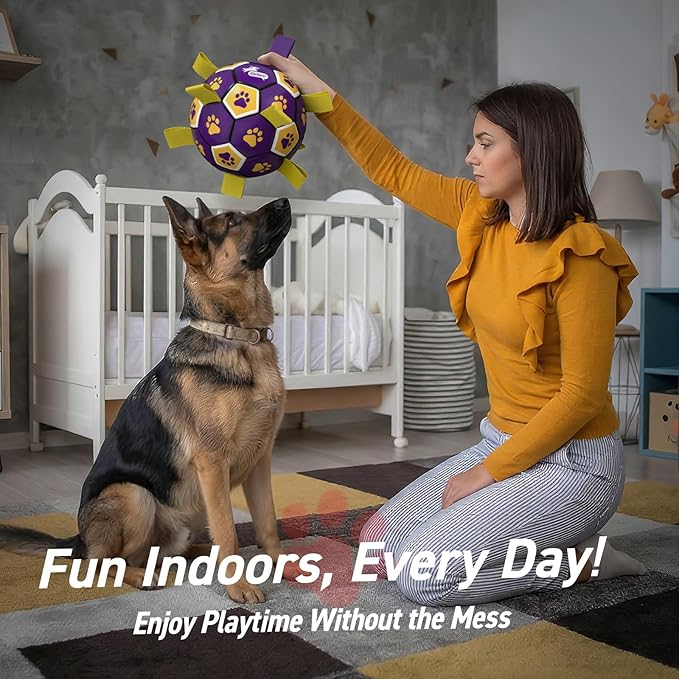 QDAN Extra Large Dog Toys Soccer Ball - Image 6