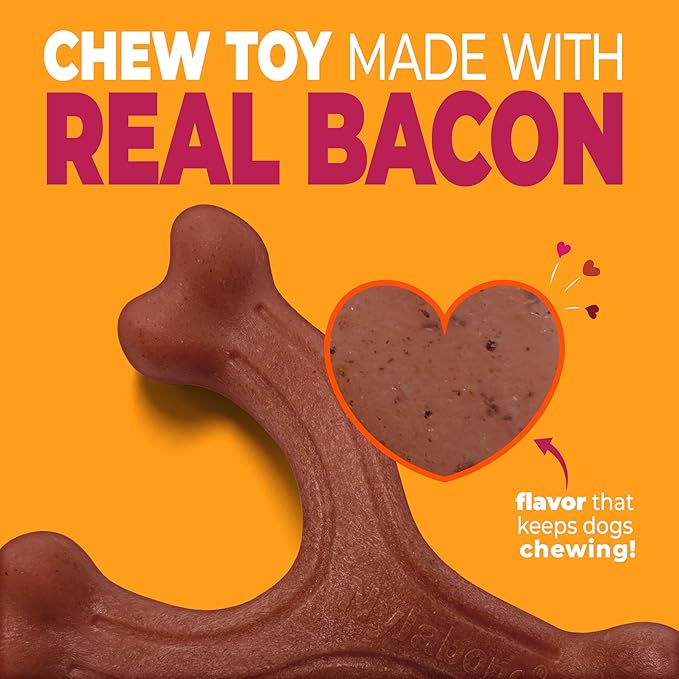 Nylabone Strong Chew Wishbone Dog Toy Made - Image 2