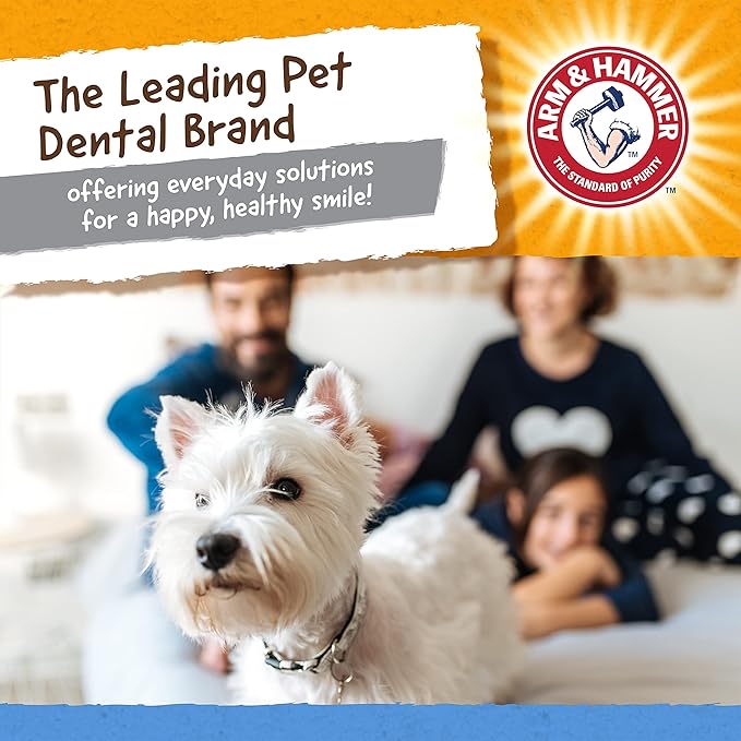 Arm & Hammer Nubbies TriBone Dog Dental Chew Toy Peanut Butter Flavor Moderate - Image 7